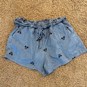 Torrid Blue Jean Shorts with Relaxed Fit and Playful Design